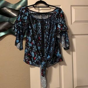 Adorable off shoulder blouse